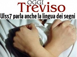 ULSS 7 parla anche la lingua dei segni